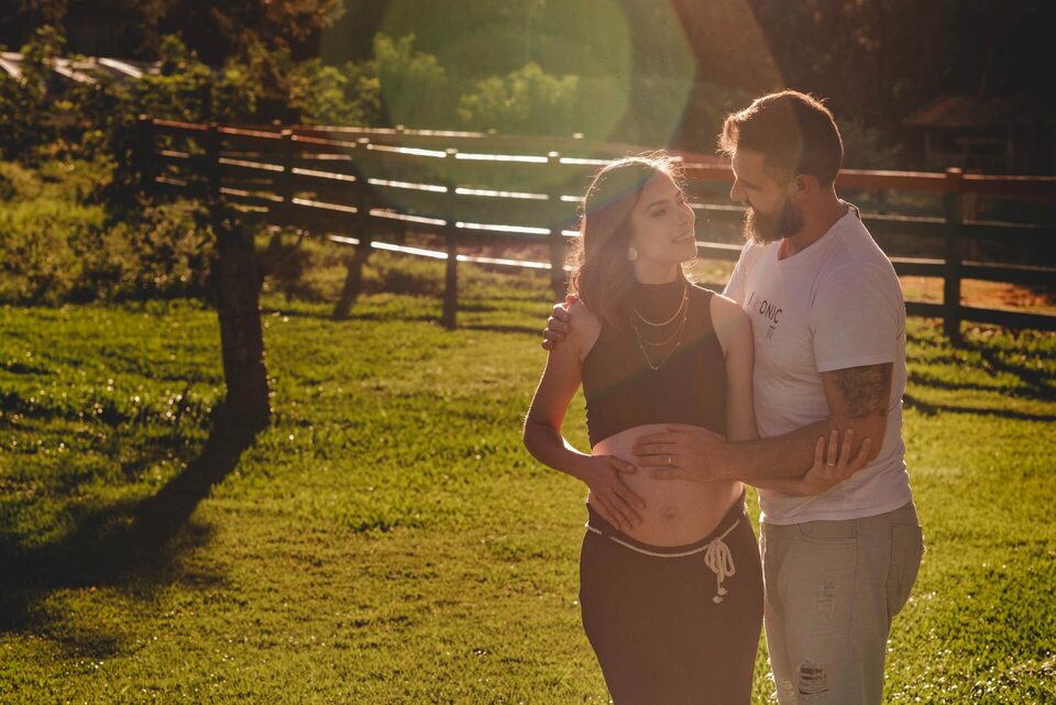 Book Gestante Natani, Thiago e Arthur